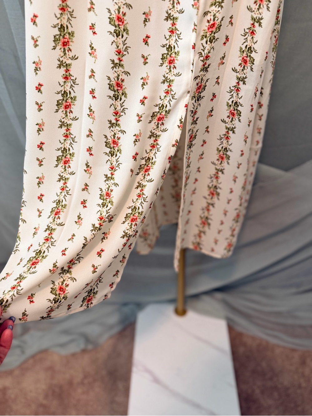 Moonsea Cream Puff Sleeve Sundress - Picture 3 of 11